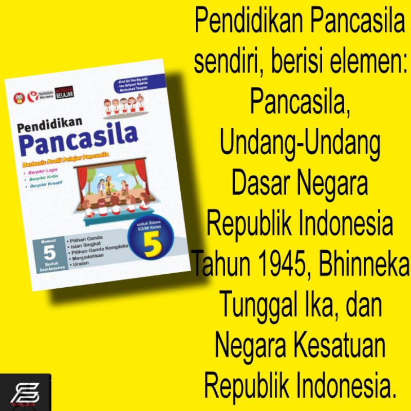 Jual Buku Pendidikan Pancasila Berbasis Profil Pelajar Pancasila Untuk