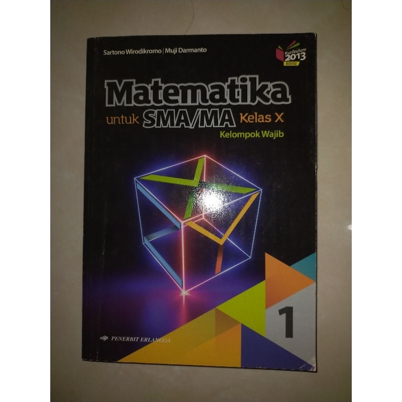 Jual Buku Matematika Wajib Sma Kelas K Revisi Erlangga Shopee