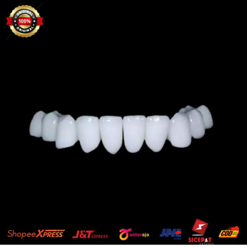 Jual SNAP ON SMILE GIGI GIGI PALSU 100 Original Vener Gigi Palsu 1