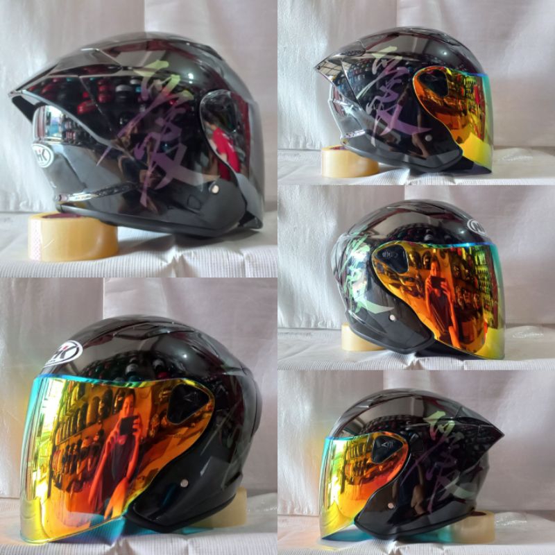 Jual Helm Nhk R Max Kanji Paket Ganteng Shopee Indonesia