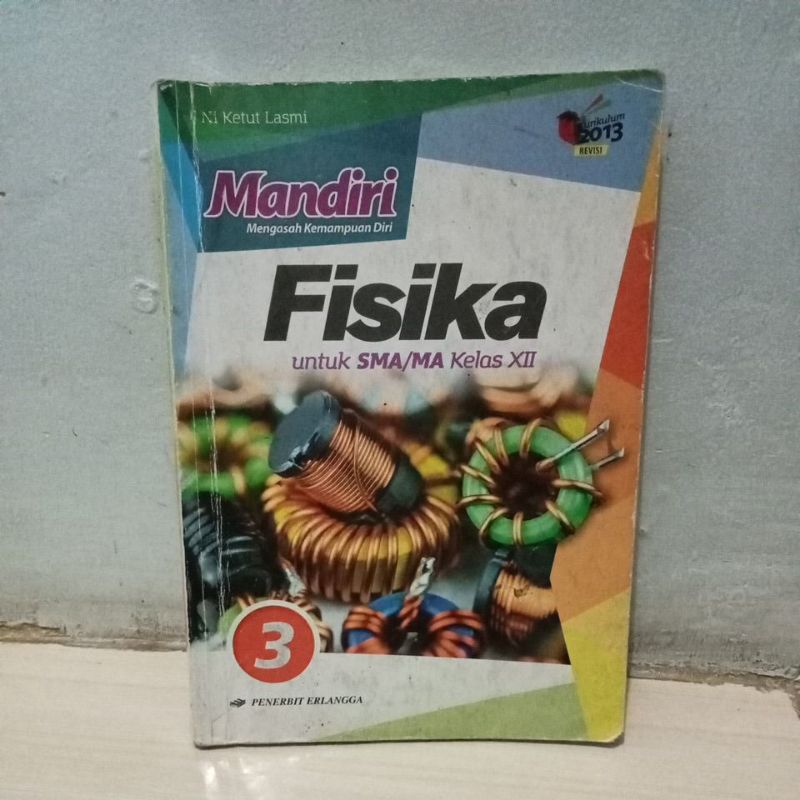 Jual BUKU MANDIRI FISIKA KELAS 12 SMA ERLANGGA Edisi Revisi Shopee