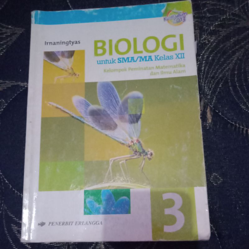 Jual Preloved Buku Bekas Buku Paket Biologi Kelas 12 Kelas XII Kelas 3