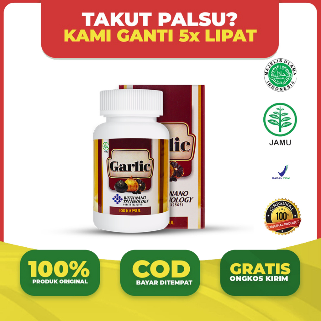 Jual Walatra Black Garlic Kapsul Ekstrak Bawang Hitam Tunggal Untuk