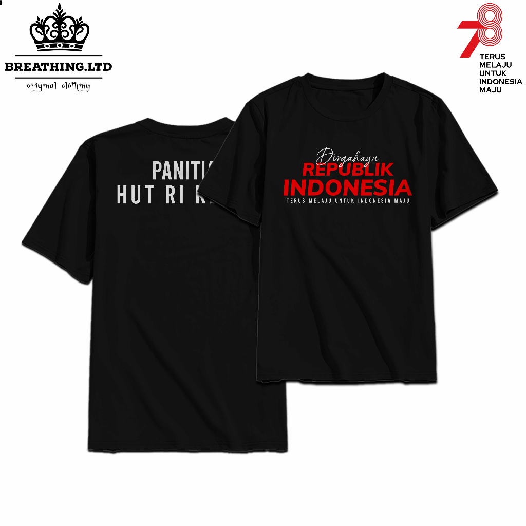 Jual Kaos Kemerdekaan Hut Ri Agustus Merdeka Panitia Peserta