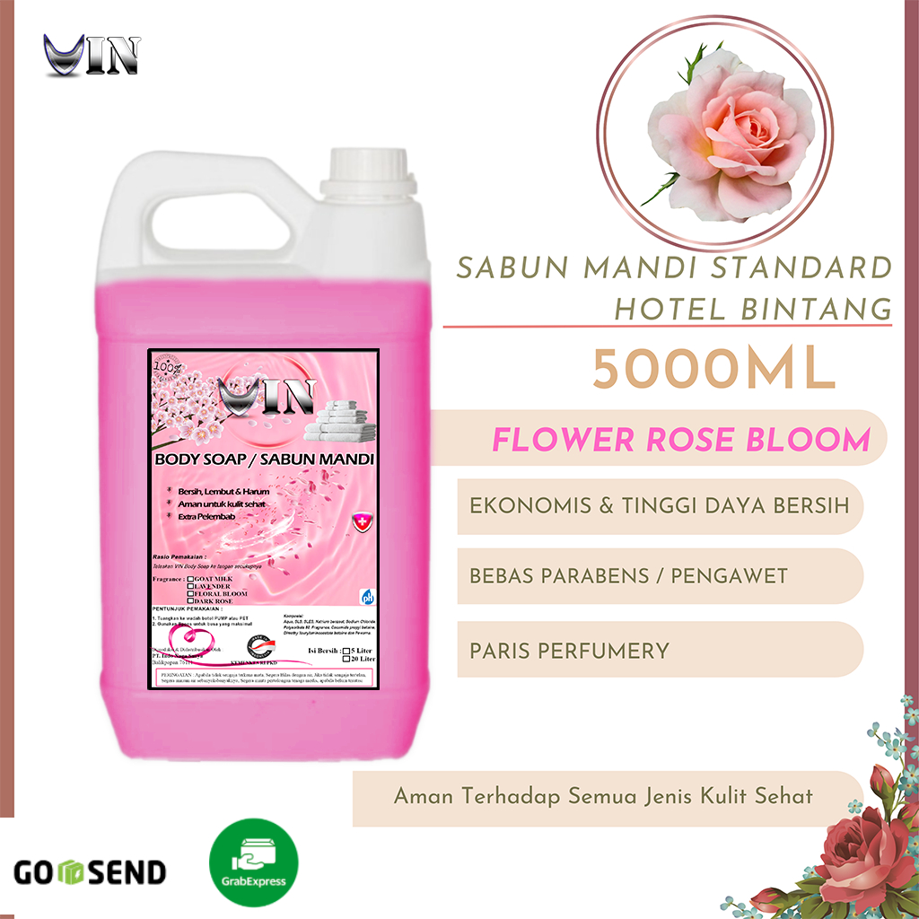 Jual Sabun Hotel VIN Body Wash Sabun Mandi Cair Badan Sabun Mandi 5