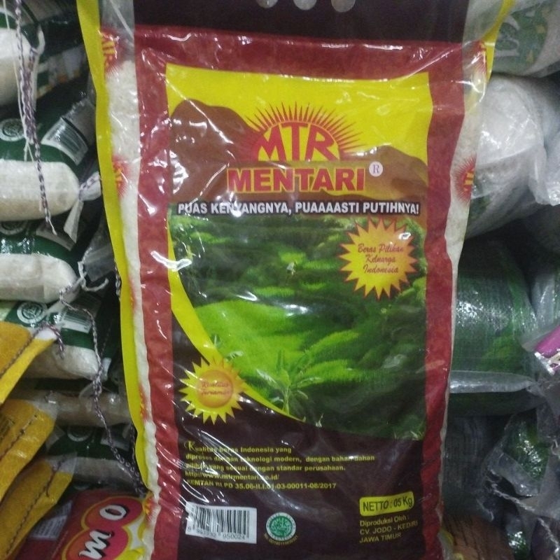 Jual Beras Mentari Kg Shopee Indonesia