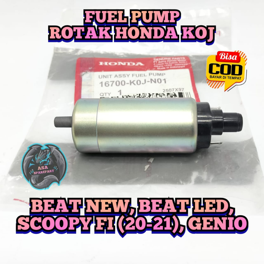 Jual ROTAK FUEL PUMP ASLI ORIGINAL AHM HONDA BEAT NEW BEAT LED