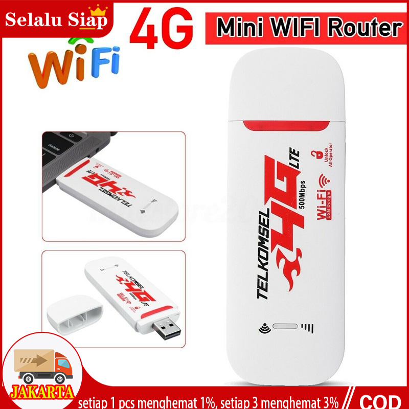 Jual Modem 500Mbps 4G Portable Mobile WiFi USB Mobile WiFi Kecepatan