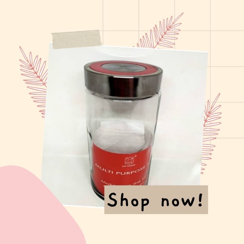 Jual Toples Kaca Untuk Fermentasi Kombucha Liter Shopee Indonesia