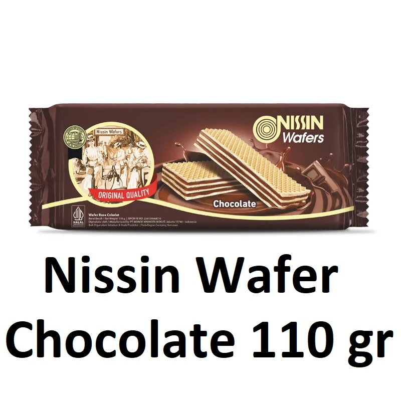 Jual Nissin Wafer Chocolate Gr Shopee Indonesia