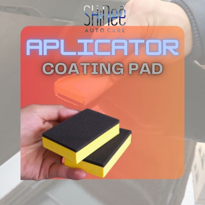 Jual Shinee Aplicator Coating Pad Aplikator Body Kaca Mobil Busa Spon