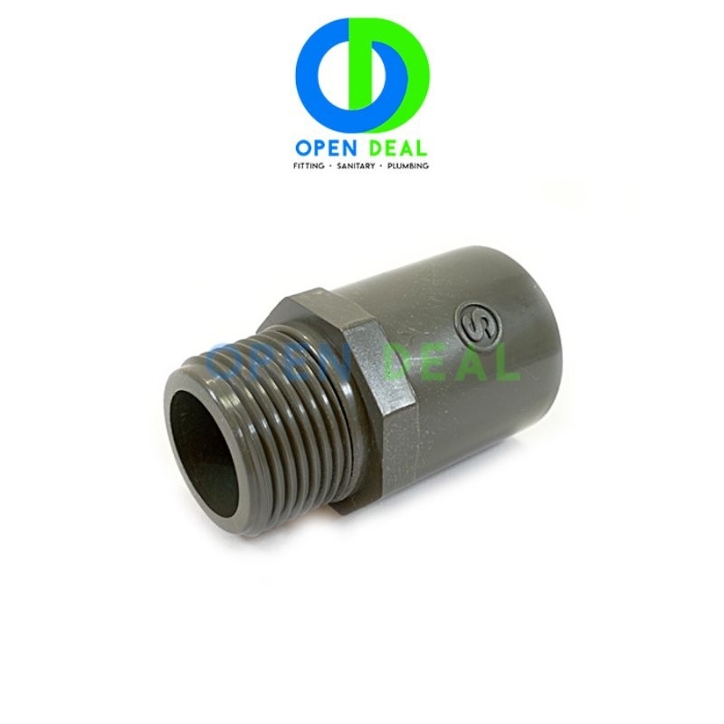 Jual Sdl Aw Soket Sok Drat Luar Pvc Inch Valve Socket