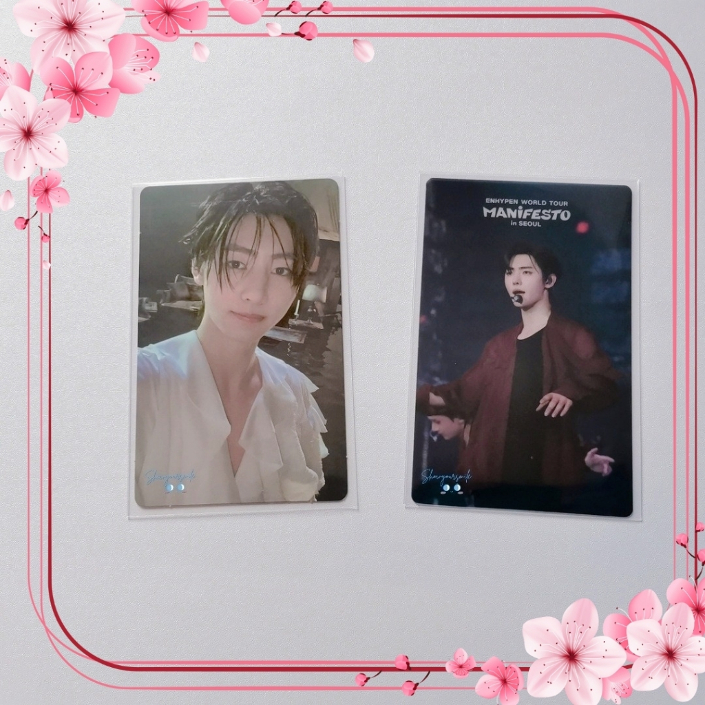 Jual Enhypen Dark Blood Official Photocard Sunghoon Lucky Draw