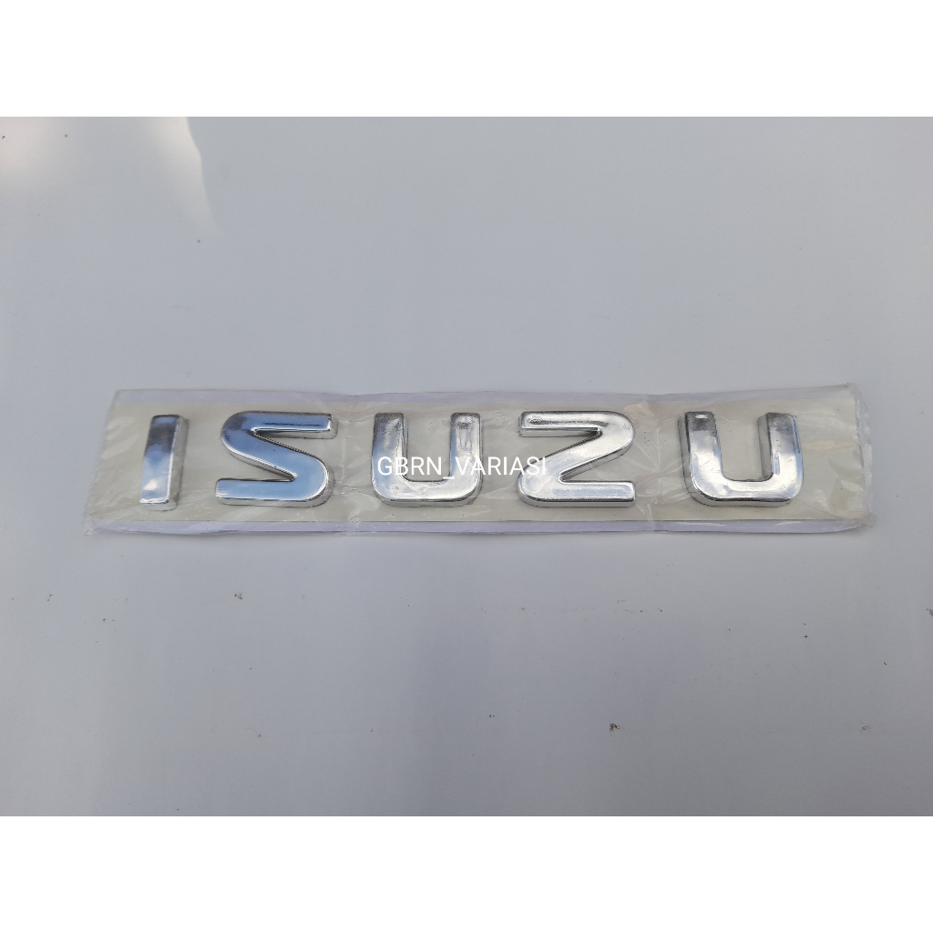 Jual Emblem Isuzu Panther Touring Turbo Emblem Logo Tulisan Isuzu