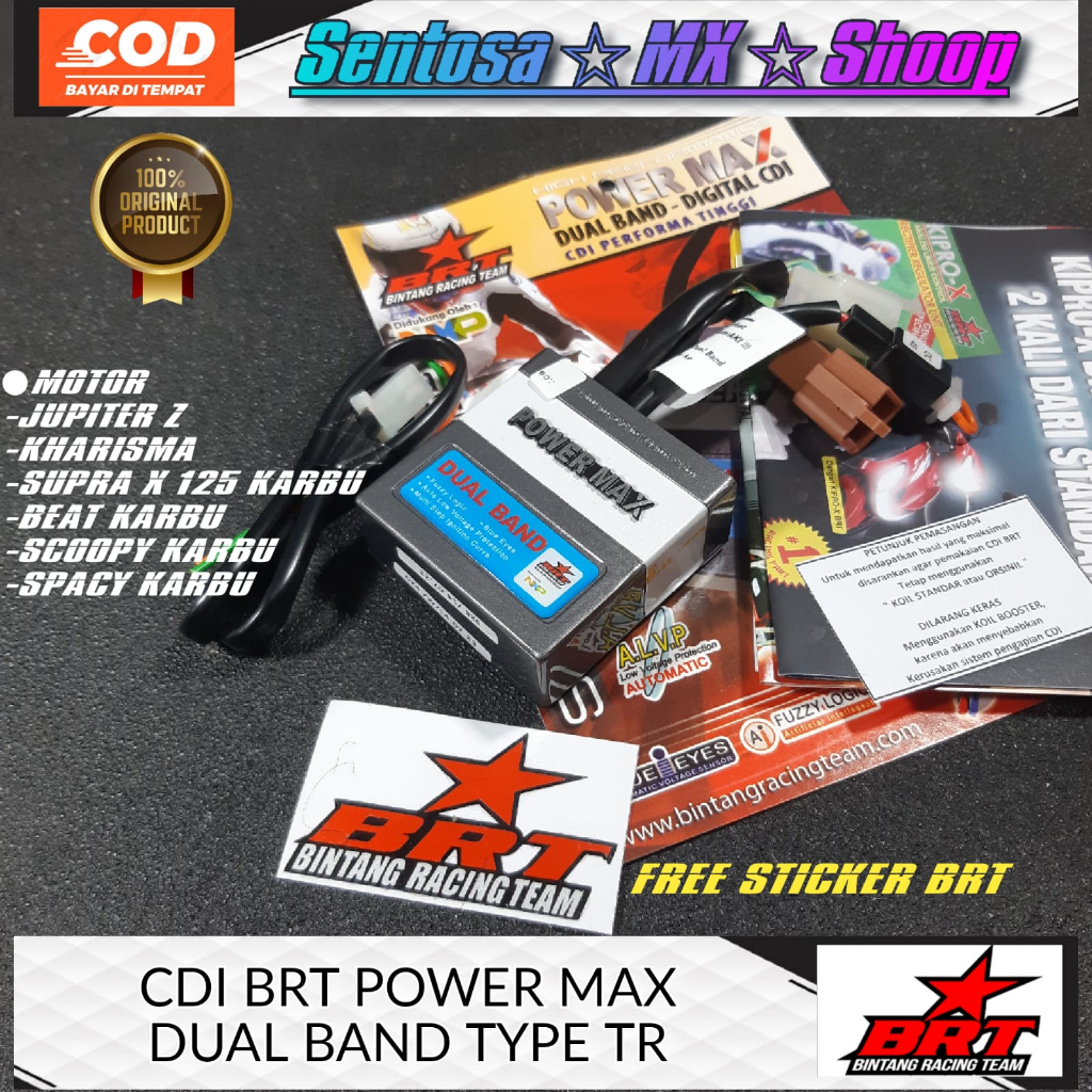 Jual Cdi Brt Brt Power Max Dual Band Jupiter Z Supra X Beat