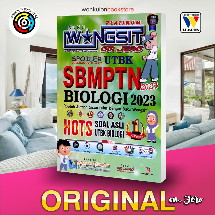 Jual Buku Wangsit UTBK SBMPTN 2023 Buku BIOLOGI Platinum 2023