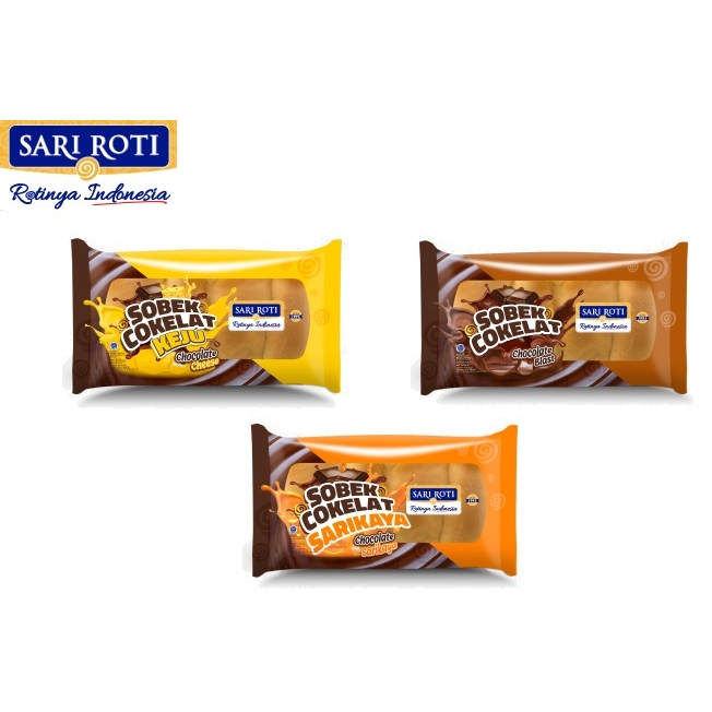 Jual Cek Deskripsi Sari Roti Sobek Coklat All Varian Shopee Indonesia