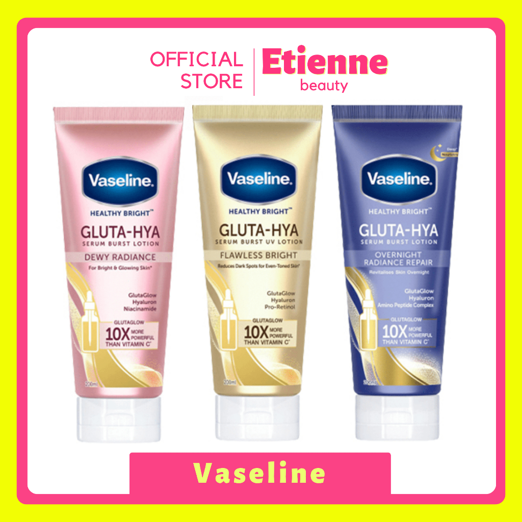 Jual Vaseline Healthy Bright Gluta Hyaluron Niacinamide Serum Lotion