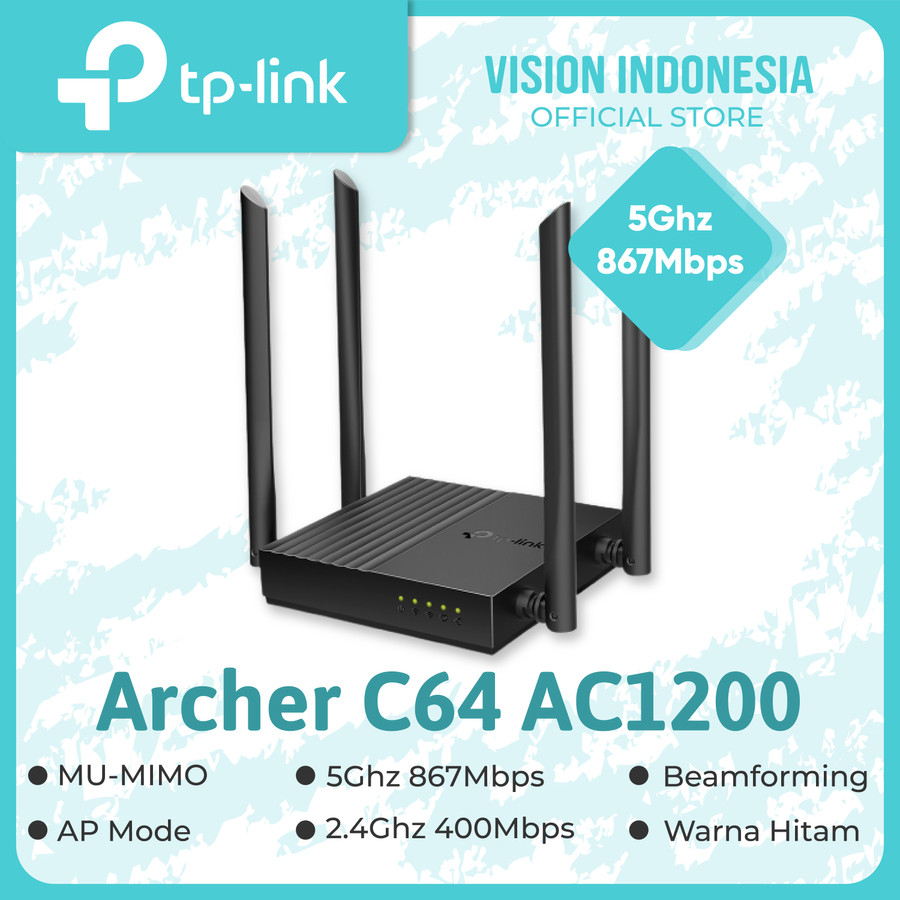 Jual Tp Link Archer C Ac Wireless Mu Mimo Wifi Router Shopee