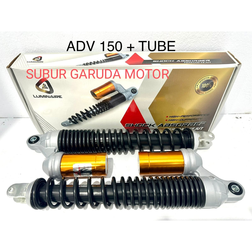 Jual Shockbreaker Adv Tipe Tabung Warna Gold Emas Merk Luminaire