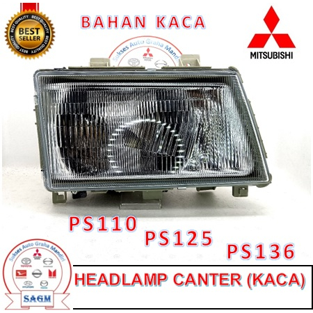 Jual LAMPU DEPAN BESAR HEAD LAMP KACA CANTER 110PS 125PS 136PS HEADLAMP