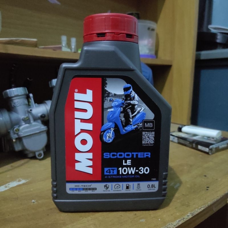 Jual OLI MOTUL SCOOTER LE 10w 30 Original 100 0 8L OLI MESIN MATIC