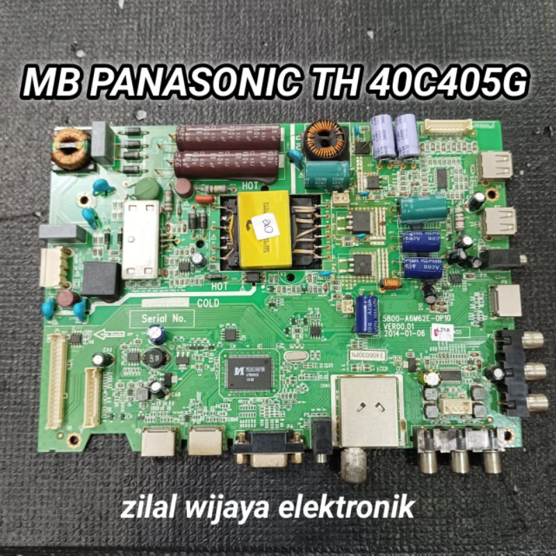 Jual PANASONIC TH 40C405G MB MAINBOARD MOTHERBOARD BOARD MOBO