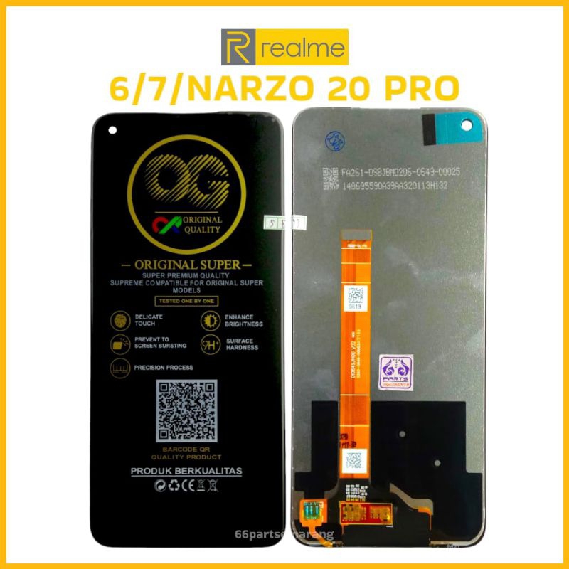 Jual Lcd Touchscreen Realme 6 7 Narzo 20 Pro Narzo 30 FULLSET