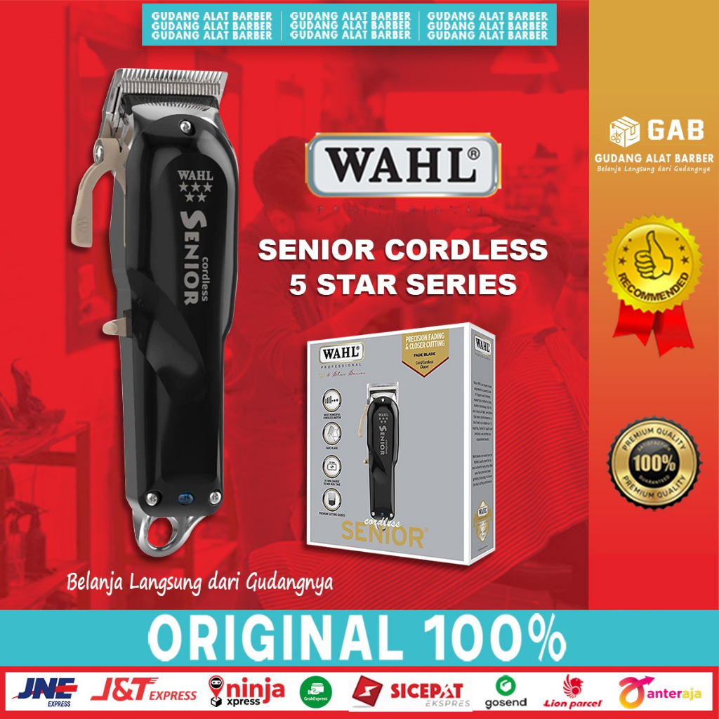 Jual Clipper Wahl Senior Cordless Usa Star Series Original Alat Cukur