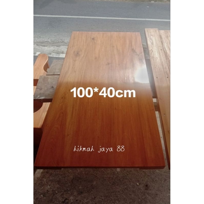 Jual Papan Kayu Daun Meja 100 40 1 8 2 Cm Shopee Indonesia