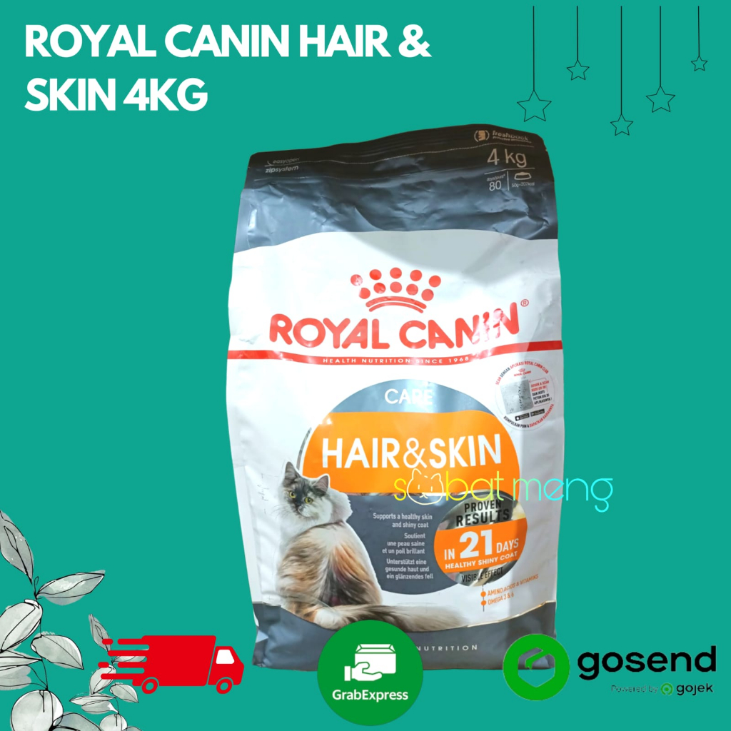 Jual ROYAL CANIN HAIR SKIN 4KG RC HAIR AND SKIN 4KG Shopee Indonesia