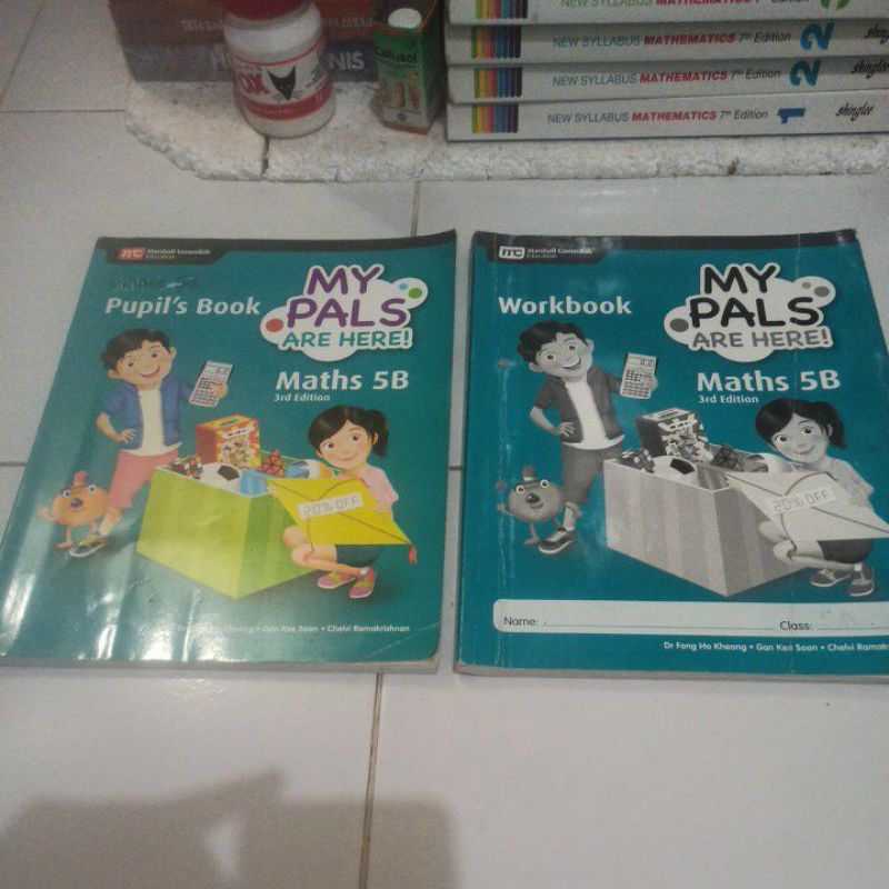 Jual MY PALS ARE HERE MATHS 5B 3RD EDITION PUPILS BOOK 5B WOORKBOOK