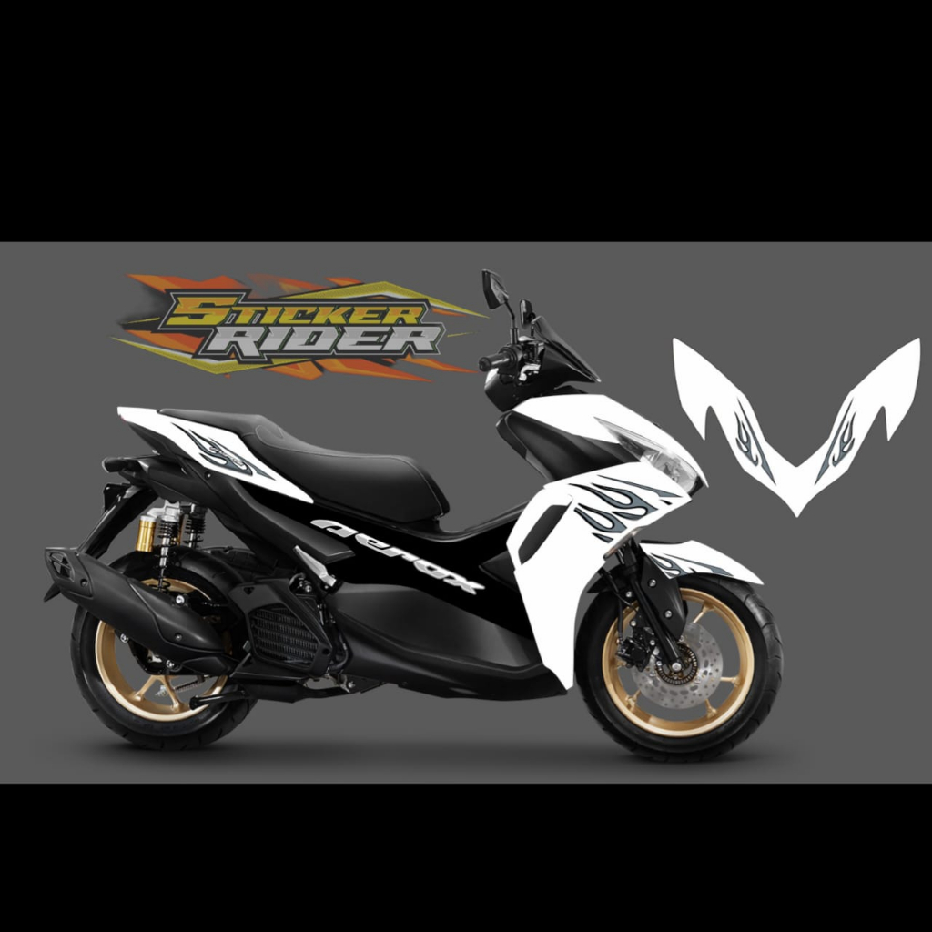 Jual STRIPING COSTUM AEROX ALL NEW CONNECTED 155 VVA 2021 2023 MOTIF