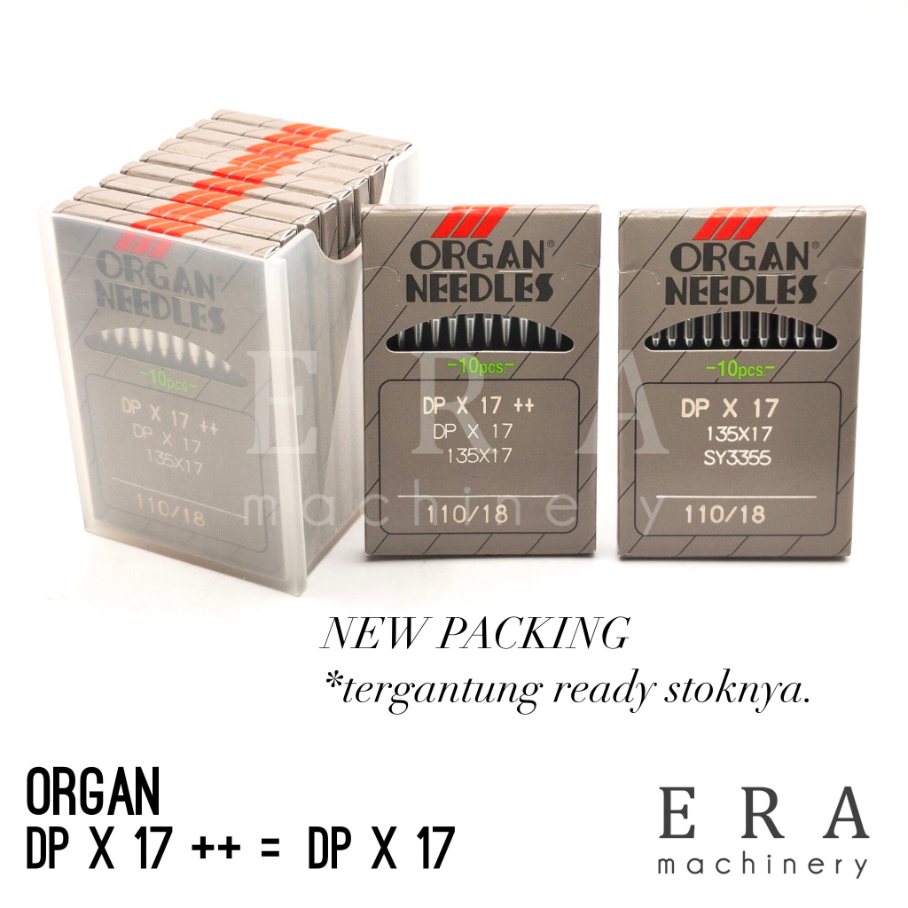 Jual Jarum Jahit Dpx Organ Needles Japan Bartek Bartack Kulit Walking