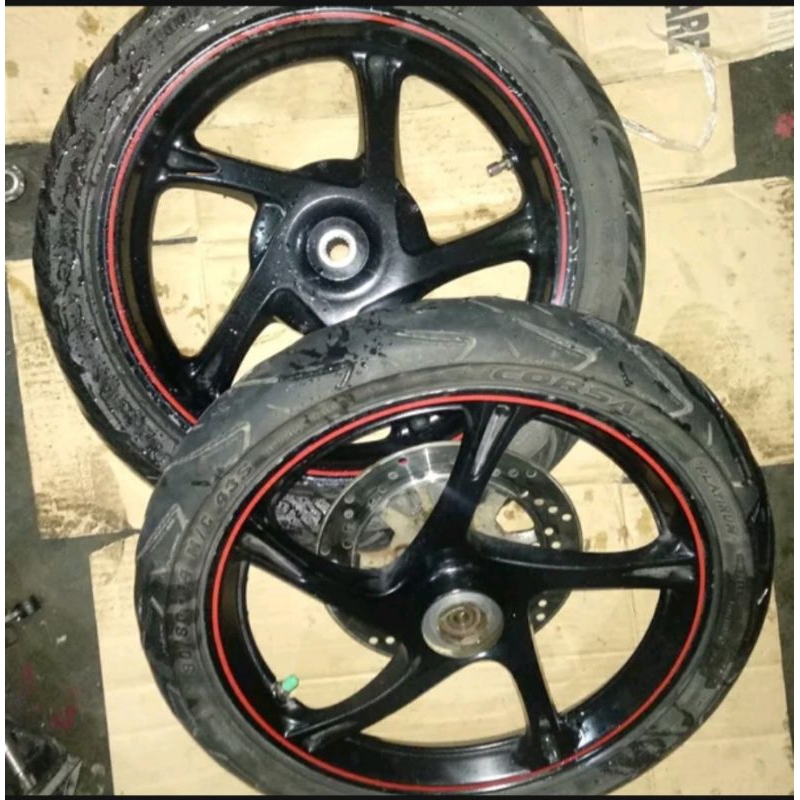 Jual Velg Velk Roda Depan Belakang Tapak Lebar Ori Original Yamaha