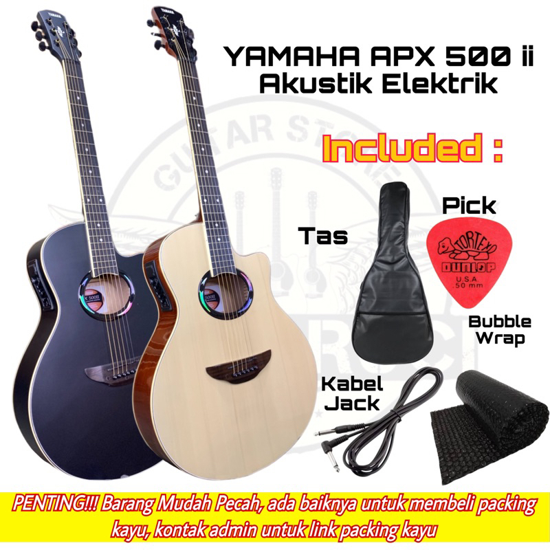 Jual Yamaha Apx Ii Akustik Dan Elektrik Gitar Yamaha Murah Jual