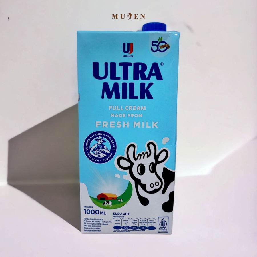 Jual Ultra Milk Uht Full Cream L Shopee Indonesia