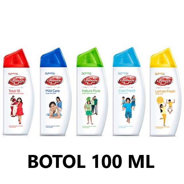 Jual LIFEBUOY Antibacterial Body Wash Kemasan Botol 100 Ml Sabun