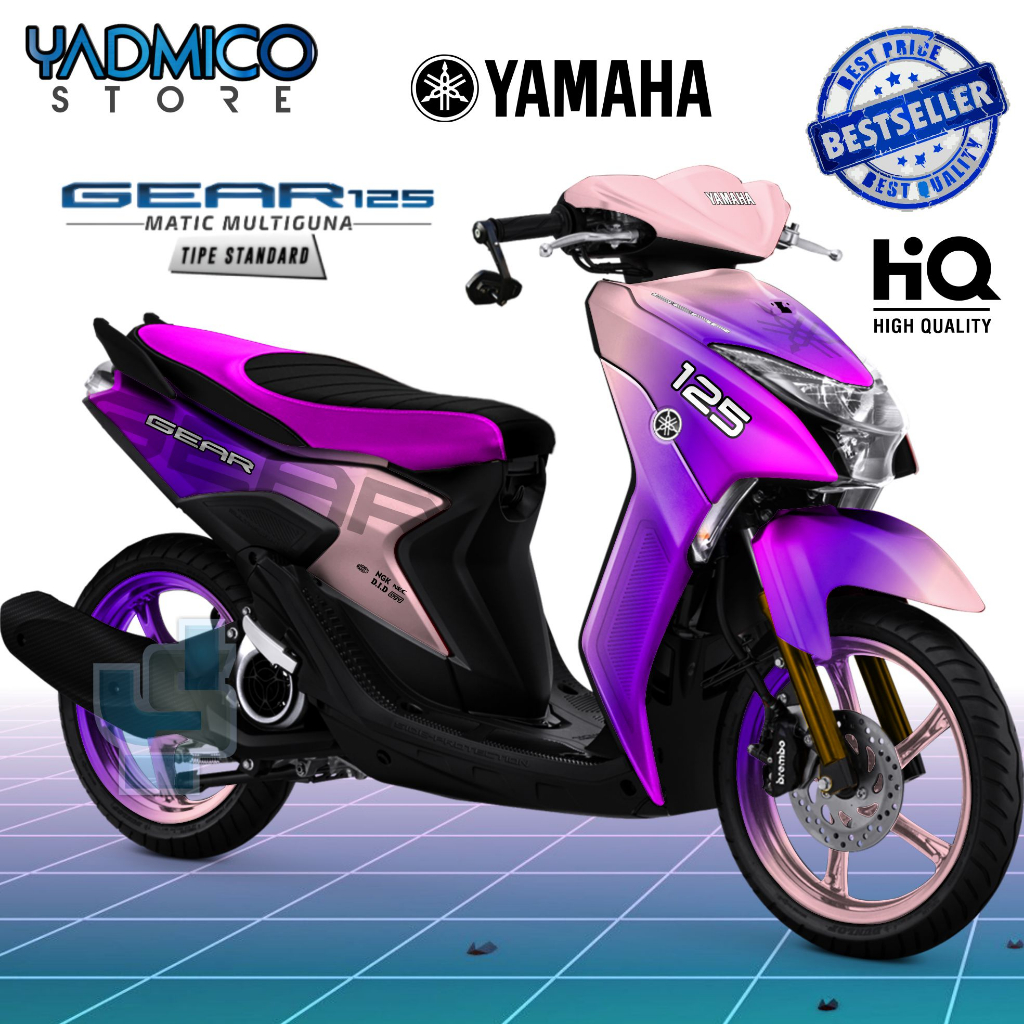 Jual Decal Mio Gear Stiker Motor Mio Gear Full Body Decal