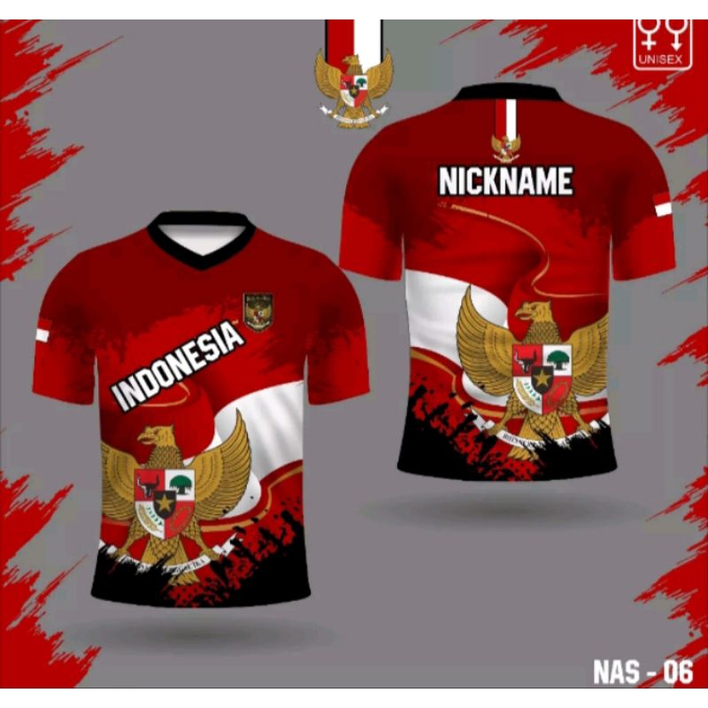 Jual Jersey Kaos Kemerdekaan Indonesia Hut 78 Shopee Indonesia