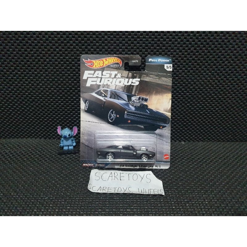 Jual Hot Wheels Fast Furious Full Force Dom 70 Dodge Charger RT Fast