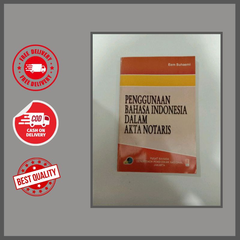 Jual Penggunaan Bahasa Indonesia Dalam Akta Notaris Shopee Indonesia