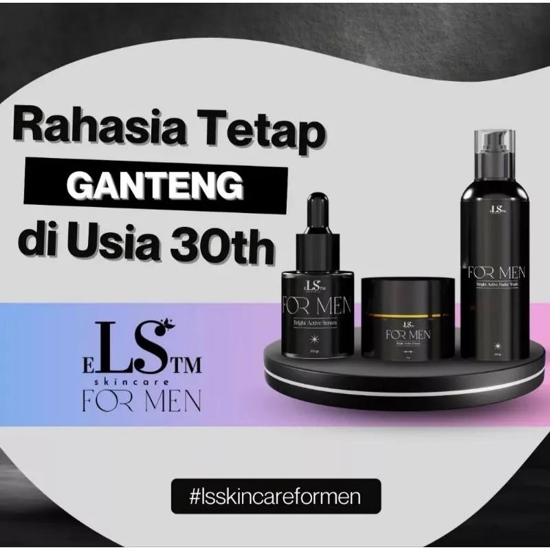 Jual LS SKINCARE FOR MEN PAKET LENGKAP ALL SKIN TYPES Shopee Indonesia