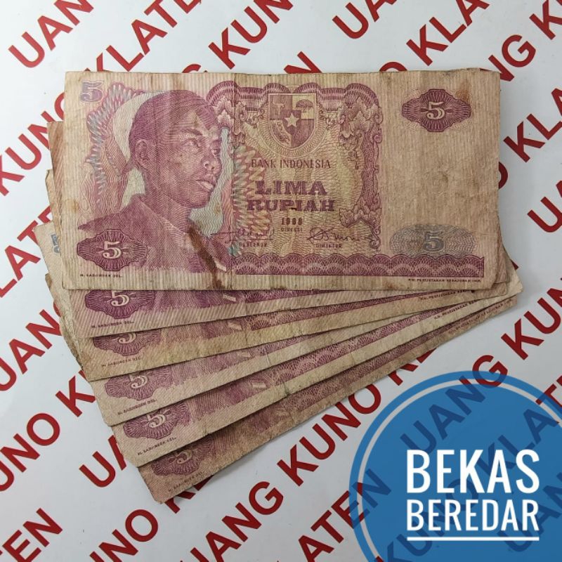 Jual Bekas Asli Rupiah Sudirman Tahun Rp Seri Jendral Soedirman