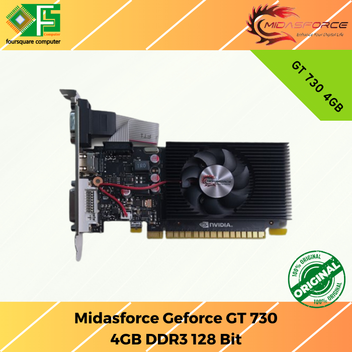 Jual Vga Midasforce Nvidia Geforce Gt Gb Ddr Bit Shopee