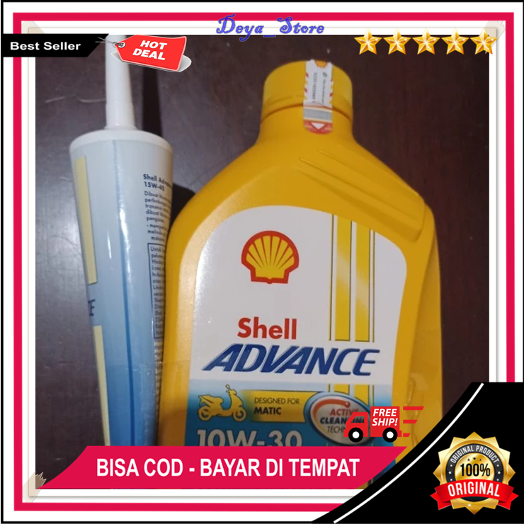 Jual Paket Oli Shell Matic Ax Ml Dan Oli Gardan Shell Original