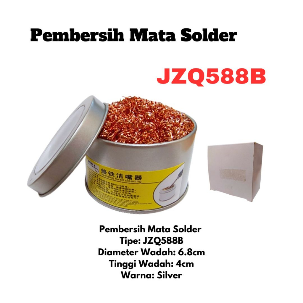 Jual Pembersih Mata Solder Wadah Kawat Tembaga Tip Cleaner Welding Head