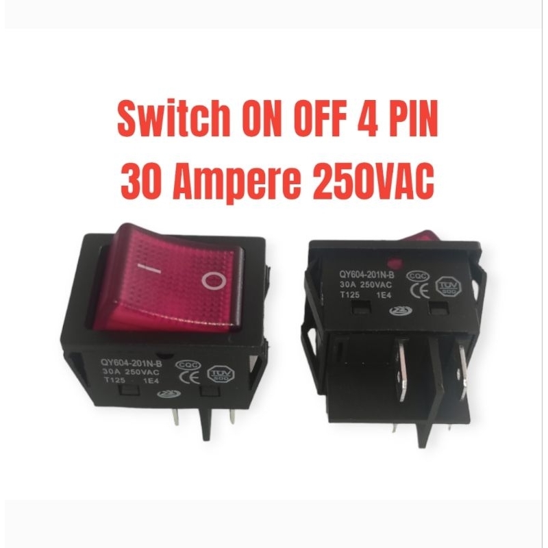 Jual Saklar Switch On Off Ampere A A Pin Kaki Pin A