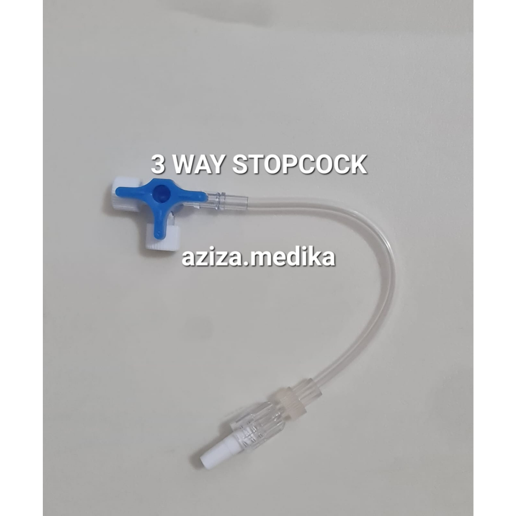 Jual Three Way Stopcock ONEMED Medical 3 Way Stopcock Konektor Infus