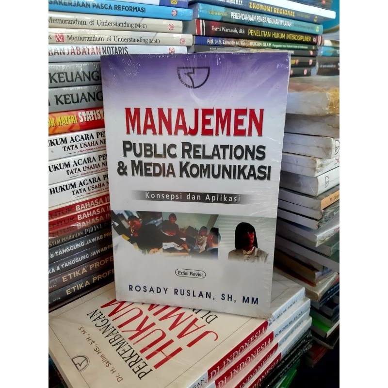 Jual Buku MANAJEMEN PUBLIC RELATIONS MEDIA KOMUNIKASI Konsepsi Dan